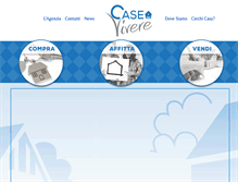 Tablet Screenshot of casedavivere.it